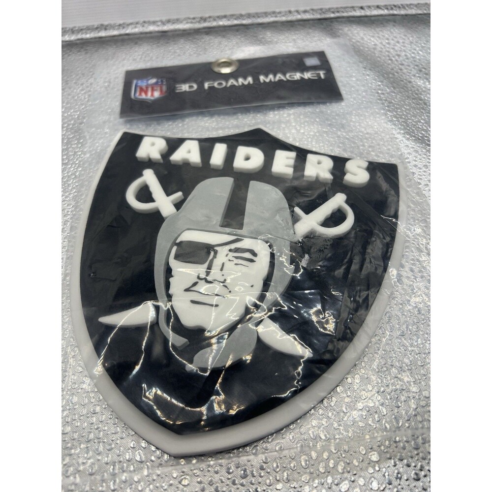 NEW - Las Vegas Raiders Football Club Foam Magnet